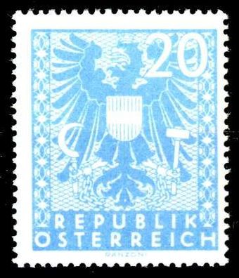 Österreich 1945 Nr 706 postfrisch S8CC4F2