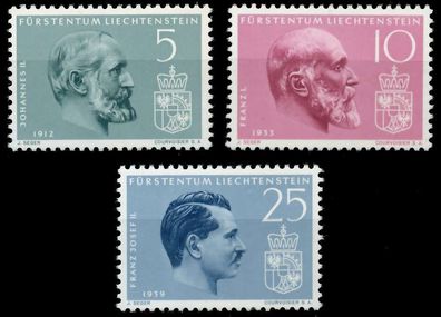 Liechtenstein 1962 Nr 415-417 postfrisch SB07B72