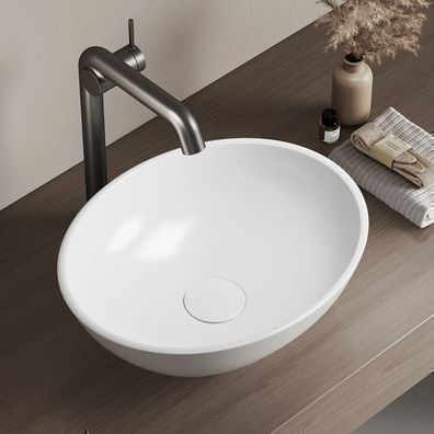 EMKE Oval Aufsatzwaschbecken Novix