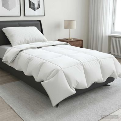 vidaXL 90% Gänsedaunen Bettwäsche-Set FULDA 2 pcs 135 x 200 cm Sommer