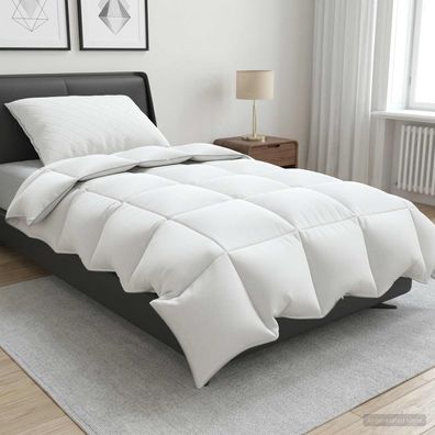 vidaXL Gänsedaunen-Bettdecken-Set 90% FULDA 2 pcs 152 x 203 cm 210 GSM