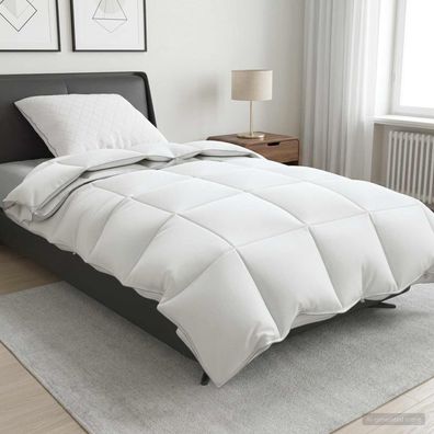 vidaXL Gänsedaunen-Bettdecken-Set 90% FULDA 2 pcs 140 x 200 cm 310 GSM