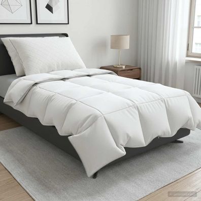 vidaXL Gänsedaunen-Bettdecken-Set 90% FULDA 3 pcs 140 x 220 cm Sommer