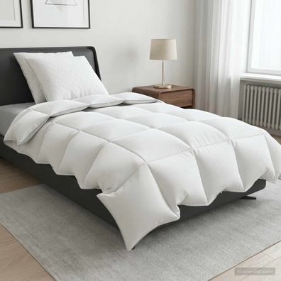 vidaXL Gänsedaunen-Bettdecken-Set 90% FULDA 3 pcs 135 x 220 cm 210 GSM