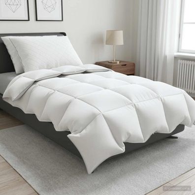 vidaXL Gänsedaunen-Bettdecken-Set 90% FULDA 3 pcs 155 x 220 cm Winter