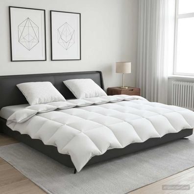 vidaXL Gänsedaunen-Bettdecken-Set 90% FULDA 3 pcs 240 x 260 cm Winter