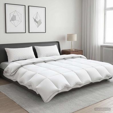 vidaXL Gänsedaunen-Bettdecken-Set 90% FULDA 3 pcs 200 x 200 cm 310 GSM