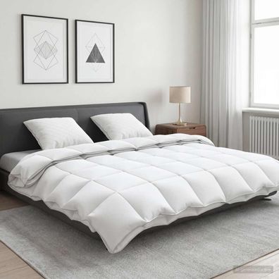 vidaXL Gänsedaunen-Bettdecken-Set 90% FULDA 3 pcs 200 x 240 cm 310 GSM