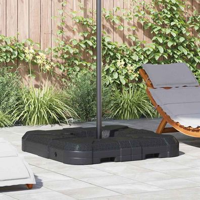 vidaXL Basis für Freischwinger-Sonnenschirm Schwarz