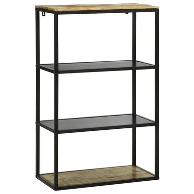 vidaXL Bücherregal 70 x 35 x 110 cm Massivholz Mango