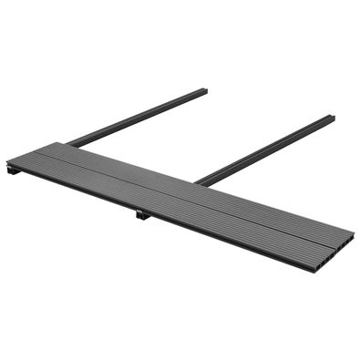 vidaXL Terrassendiele 30 stk. Grau WPC
