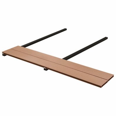 vidaXL Terrassendiele 48 stk. Braun WPC