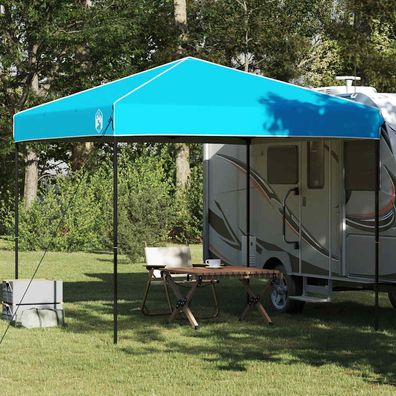 vidaXL Pavillon-Zelt Blau 243 x 243 x 251 cm Stoff