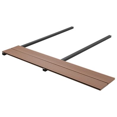 vidaXL Terrassendiele 30 stk. Hellbraun WPC