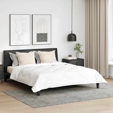 vidaXL Kopfkissen mit Kissen 2 pcs Weiß 40 x 60 cm Baumwolle