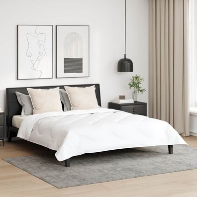 vidaXL Kopfkissen mit Kissen 2 pcs Weiß 80 x 80 cm Baumwolle