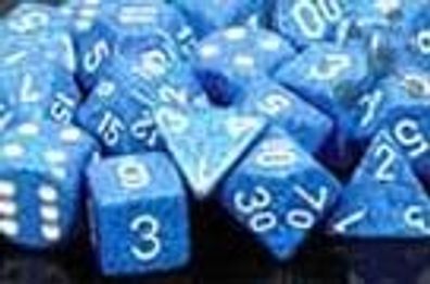 Speckled Polyhedral Water 7-Die Set