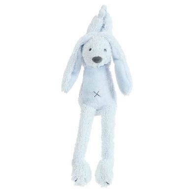 Happy Horse Spieluhr Hase Richie hellblau – kuscheliger Musik-Hase 34 cm