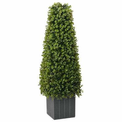 vidaXL Eukalyptus Gras Turm Grün 27 x 27 x 90 cm Kunststoff