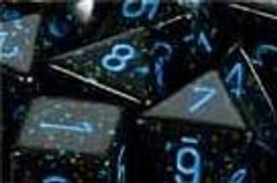 Speckled Polyhedral Blue Stars™ 7-Die Set