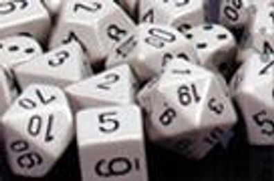 Opaque 12mm d6 Dark Grey/black Dice Block™ (36 dice)