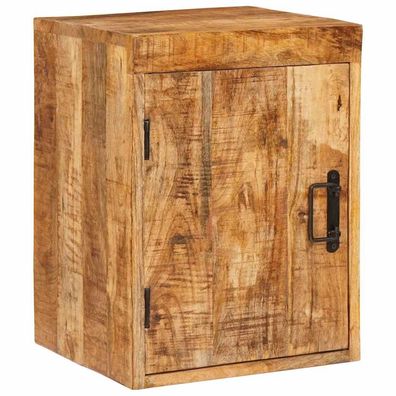 vidaXL Nachttisch Braun 35 x 33 x 48 cm Massivholz Mango