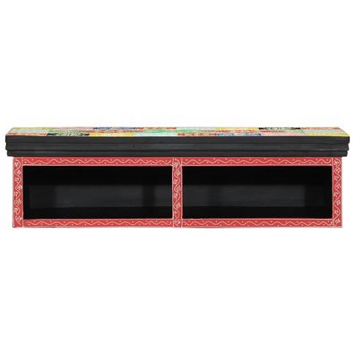 vidaXL TV-Schränk Mehrfarbig 80 x 30 x 22 cm Holzwerkstoff