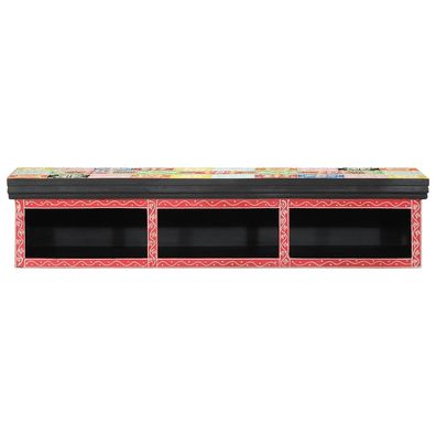 vidaXL TV-Schränk Mehrfarbig 100 x 30 x 22 cm Holzwerkstoff