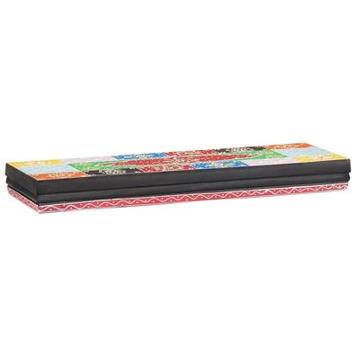 vidaXL Wandregale Mehrfarbig 60 x 20 x 6 cm Massivholz Mango