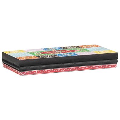 vidaXL Wandregale 3 pcs Mehrfarbig 100 x 20 x 6 cm Massivholz Mango
