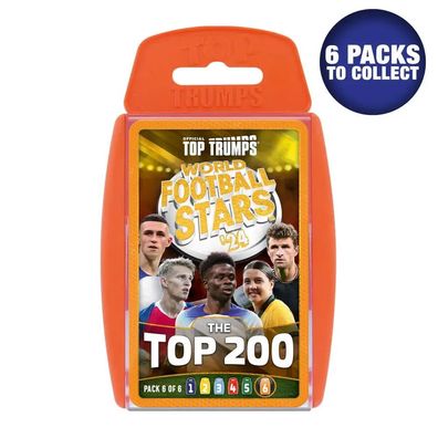TOP TRUMPS | Weltfussball Stars Top 200 - Pack 6