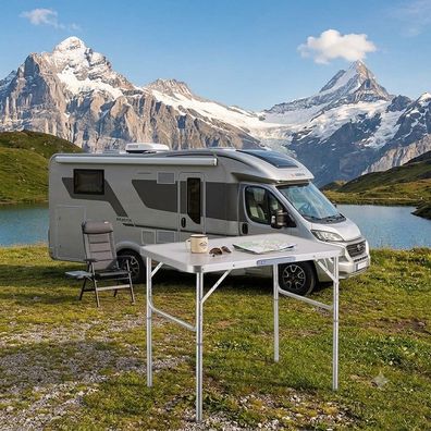 Alutisch CAMPER Campingtisch Gartentisch klappbar Alutisch Klapptisch Compact