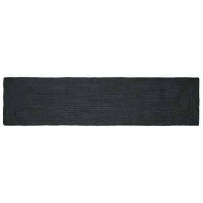 vidaXL Bereichsteppiche Rechtwinklig Dunkelgrau 60 x 200 cm Jute