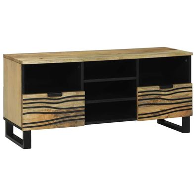vidaXL TV-Einheiten 100 x 33 x 46 cm Braun Holzwerkstoff