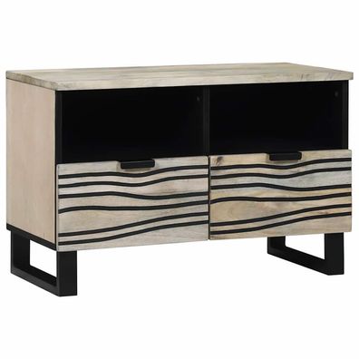 vidaXL TV-Einheiten 70 x 33 x 46 cm Weiß Holzwerkstoff