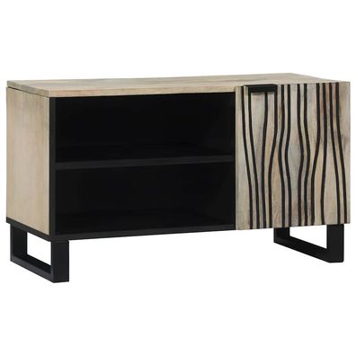 vidaXL TV-Einheiten 80 x 33 x 46 cm Weiß Holzwerkstoff