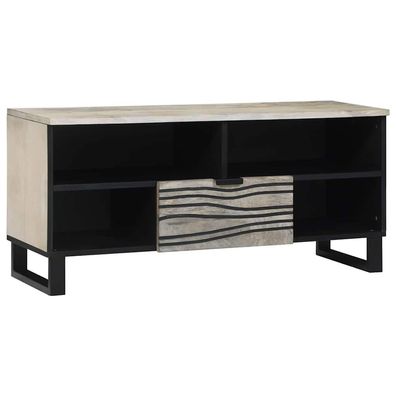 vidaXL TV-Einheiten 105 x 33 x 46 cm Weiß Holzwerkstoff