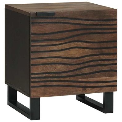 vidaXL Nachttisch Walnuss 40 x 33 x 46 cm Holzwerkstoff