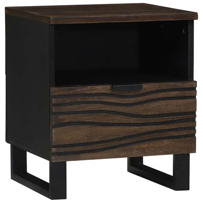 vidaXL Nachttisch Walnuss 40 x 33 x 46 cm Holzwerkstoff