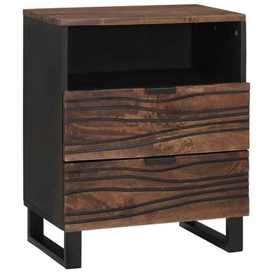vidaXL Nachttisch Walnuss 50 x 33 x 62 cm Holzwerkstoff