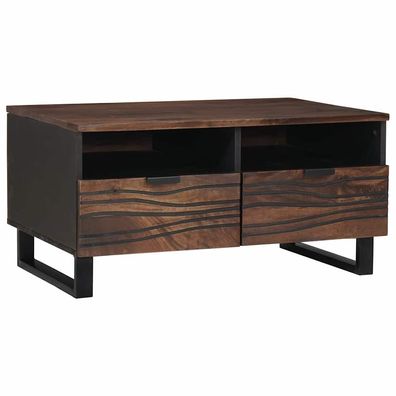 vidaXL Couchtisch Walnuss 80 x 54 x 40 cm Holzwerkstoff