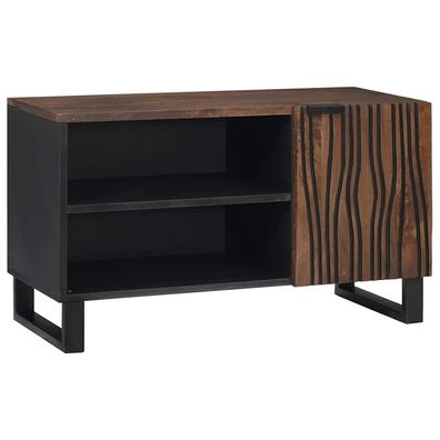 vidaXL TV-Einheiten 80 x 33 x 46 cm Walnuss Holzwerkstoff
