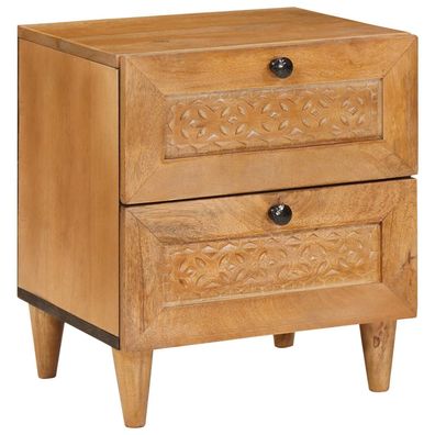 vidaXL Nachttisch Hellbraun 40 x 33 x 46 cm Holzwerkstoff