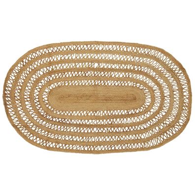 vidaXL Bereichsteppiche Natur 205 x 305 cm Jute