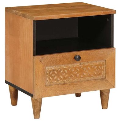 vidaXL Nachttisch Hellbraun 40 x 33 x 46 cm Holzwerkstoff
