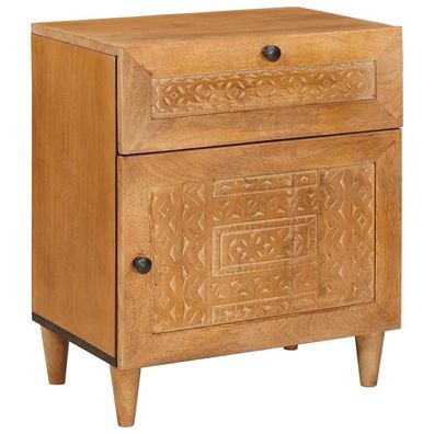 vidaXL Nachttisch Hellbraun 50 x 33 x 60 cm Holzwerkstoff