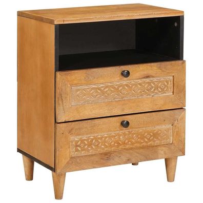 vidaXL Nachttisch Hellbraun 50 x 33 x 62 cm Holzwerkstoff