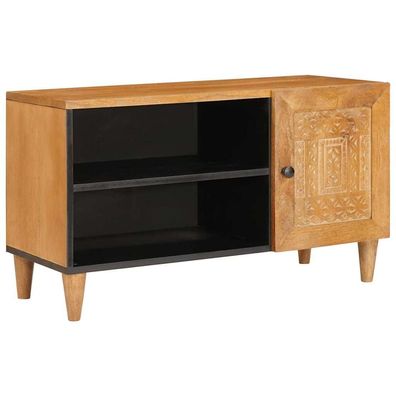 vidaXL TV-Einheiten mit Regal Hellbraun 80 x 33 x 46 cm Holzwerkstoff