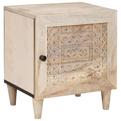 vidaXL Nachttisch Weiß 80 x 50 x 40 cm Holzwerkstoff