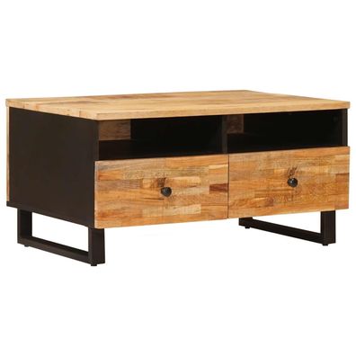 vidaXL Couchtisch Braun 80 x 54 x 40 cm Massivholz Mango